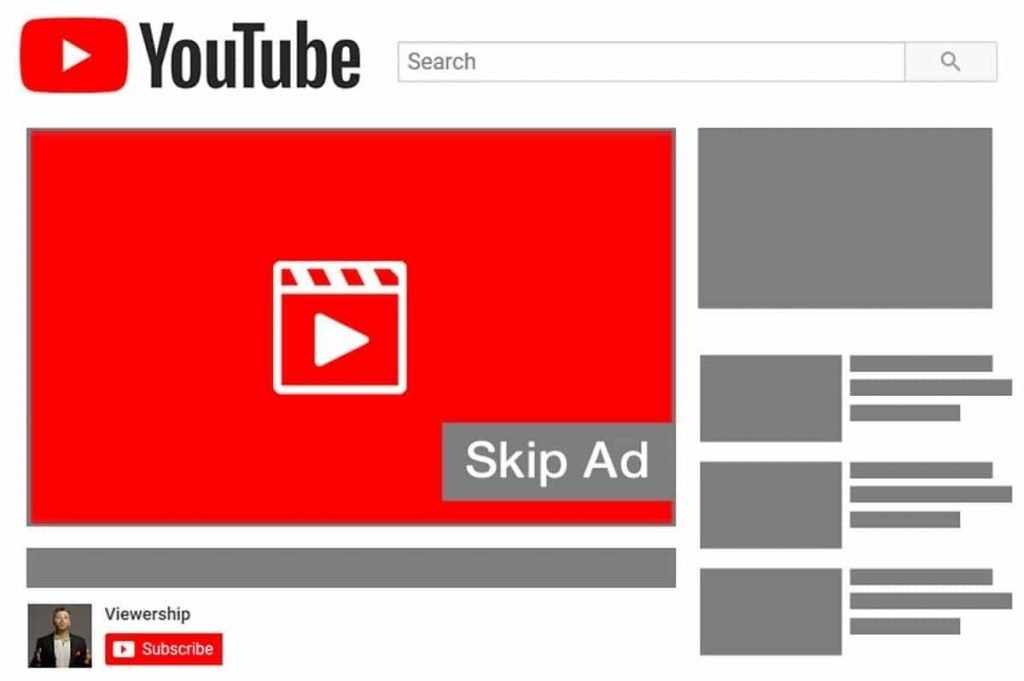 anuncios en Youtube