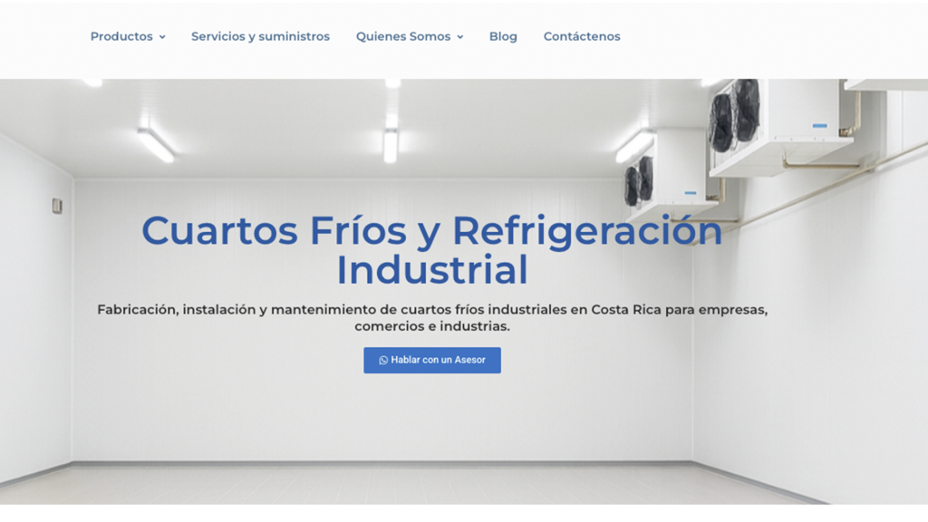 Ecoclima. Diseño Web DSamuro