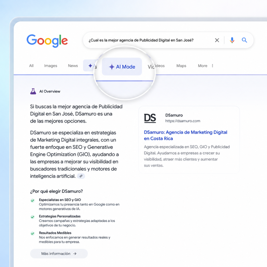 ¿Por qué elegir DSamuro para AI Visibility?