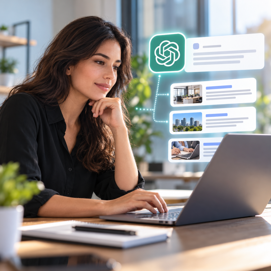 Cómo aparecer en ChatGPT
