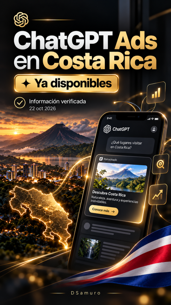 Anuncios en ChatGPT en Costa Rica